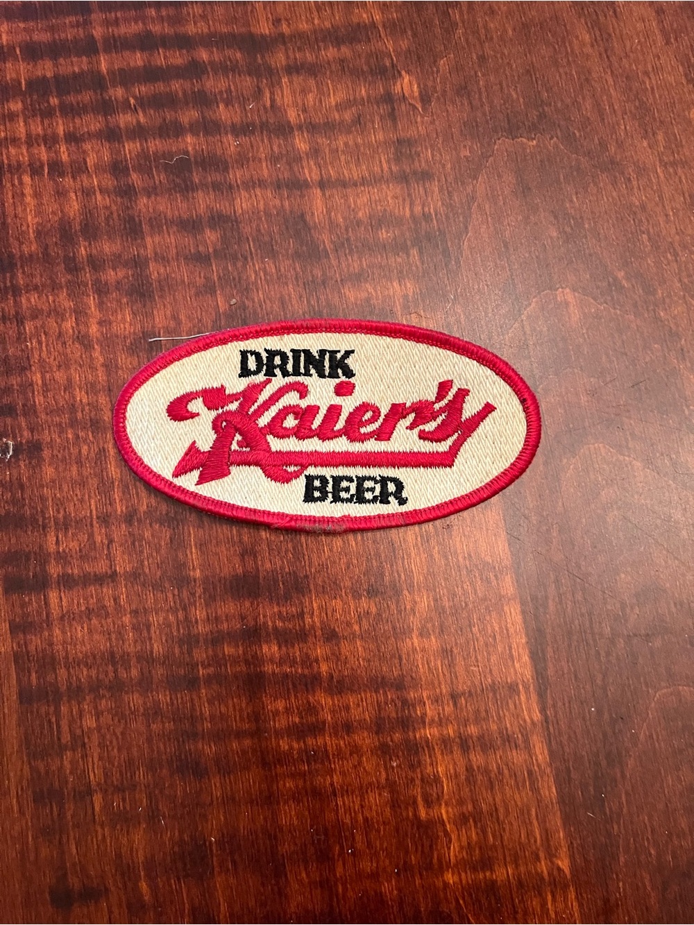 Vintage Kaier’s Drink Beer Patch